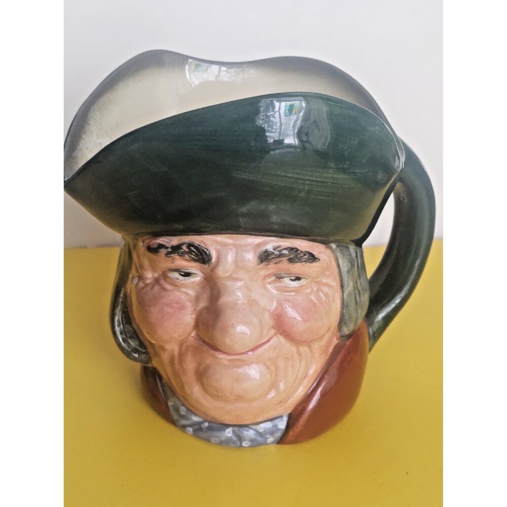 Rare Antique Large Philpot Toby Jug Royal Doulton 5 3/4" x 7" 1930